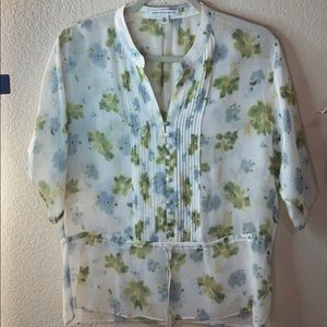 Banana Republic Floral Blouse